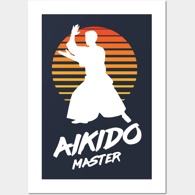 Aikido Master - Martial Arts Wall Art by Nonstop Shirts